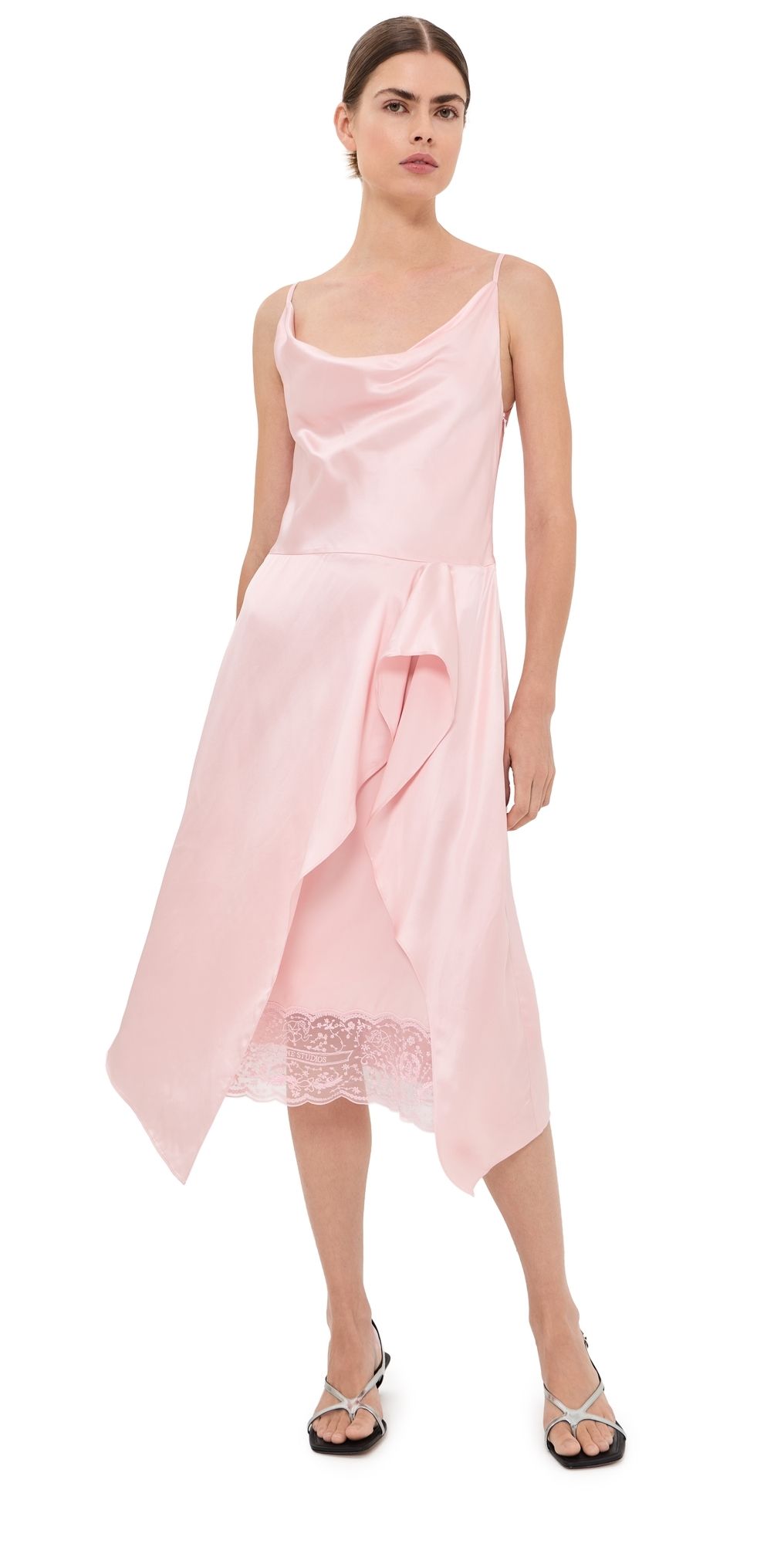 Acne Studios Sleeveless Mini Dress Light Pink 34