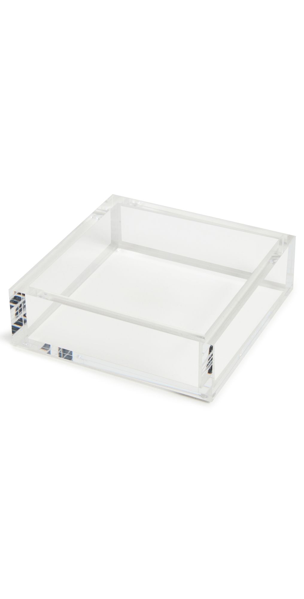 Tizo Design Tizo Design Lucite Cocktail Napkin Tray Clear One Size