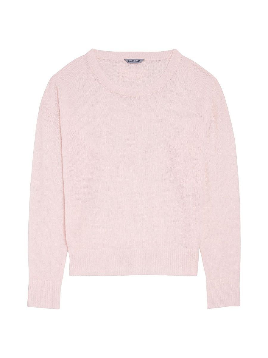 Women's Sweater - Dusty Pink - Size Large