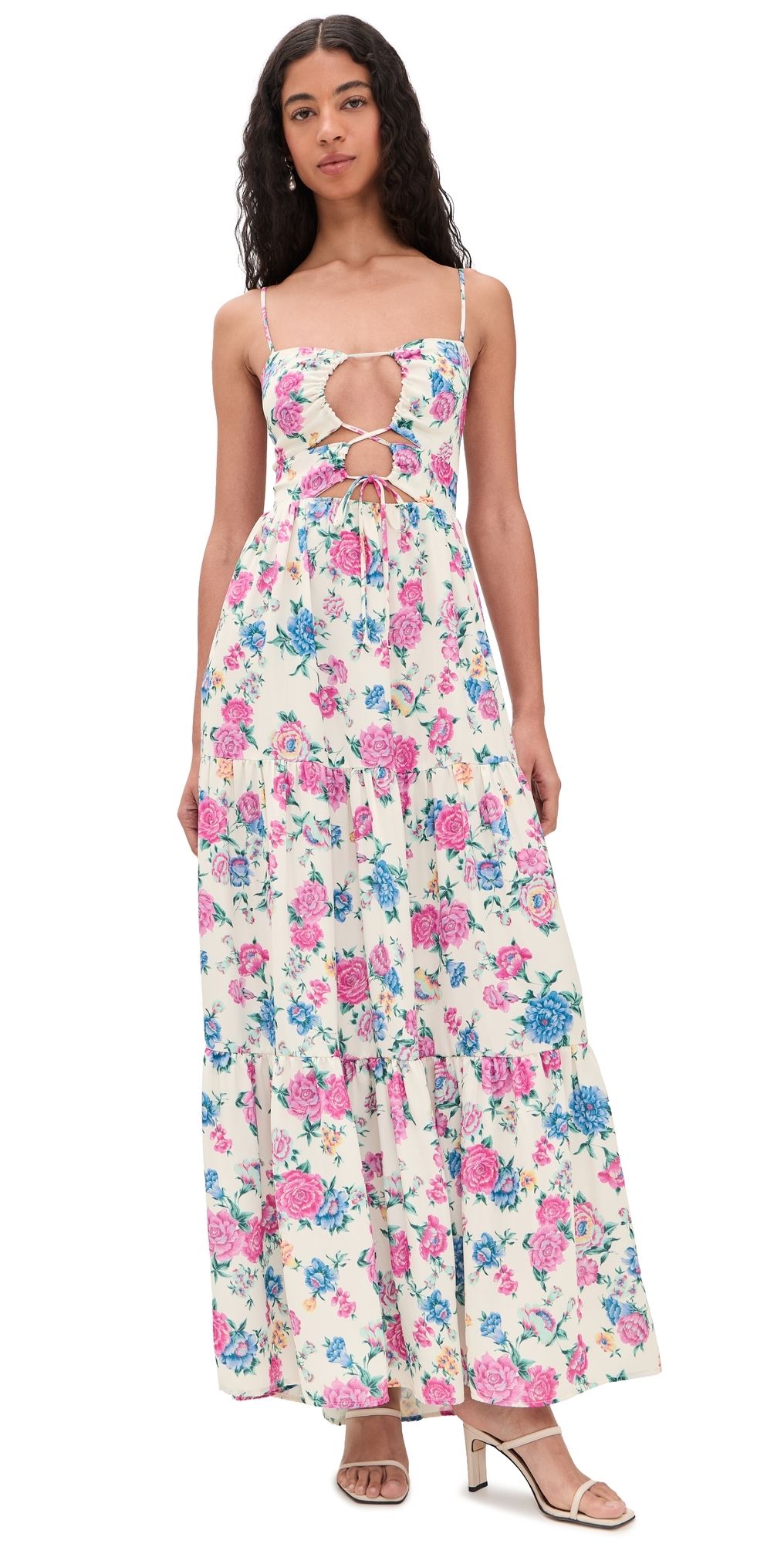 RESA Gabi Midi Dress Rosewood Print XL