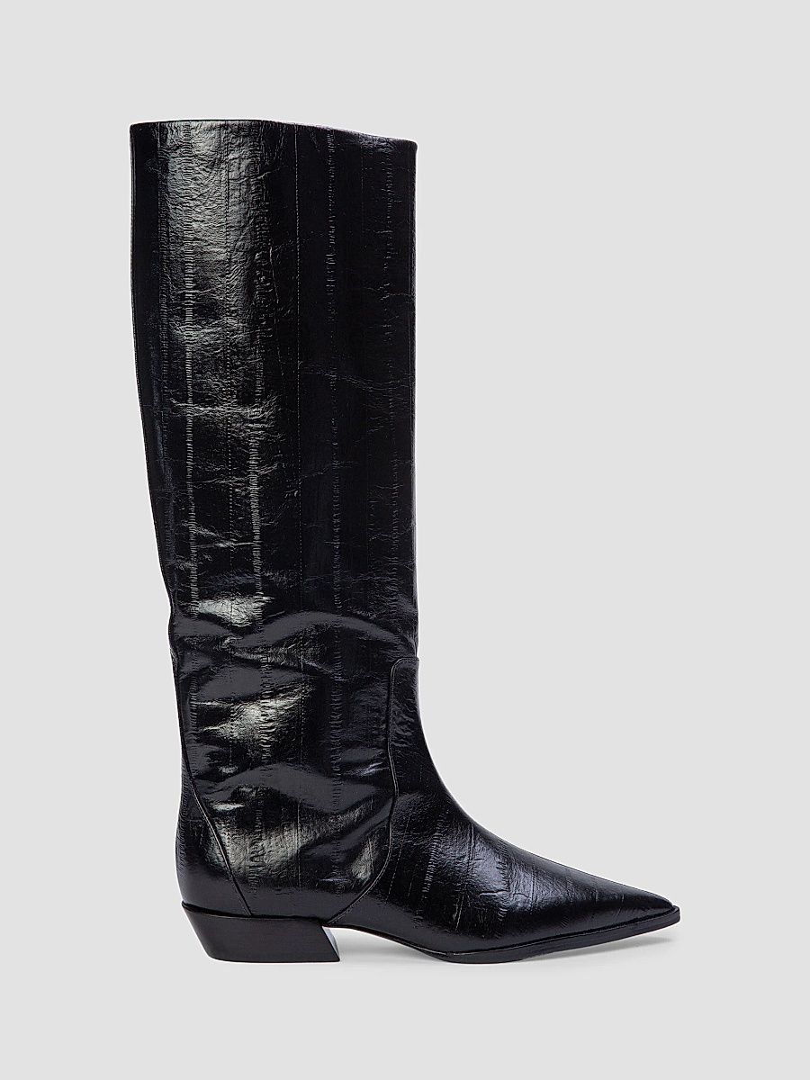 Women's Aero Printed Boots - Black - Size 12