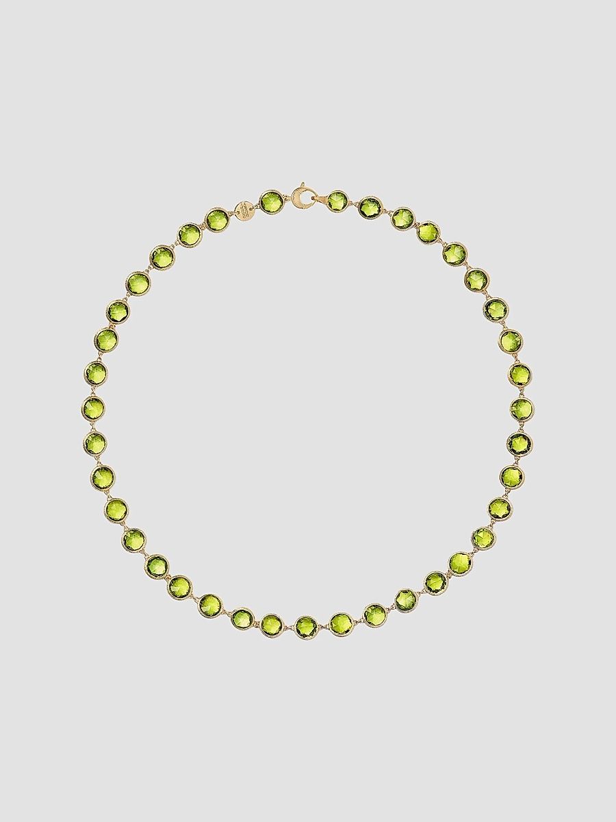 Marco Bicego Women's Jaipur Color 18K Yellow Gold & Peridot Necklace - Yellow Gold