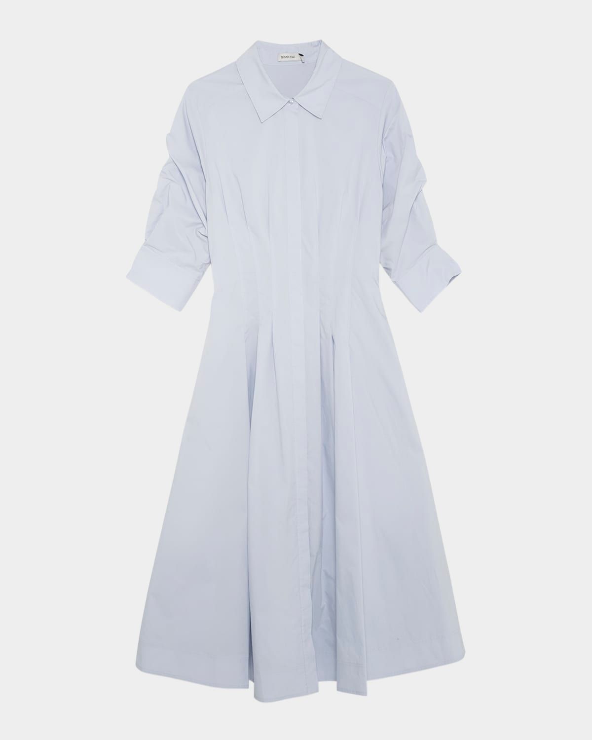 Jazz Pintuck Midi Dress