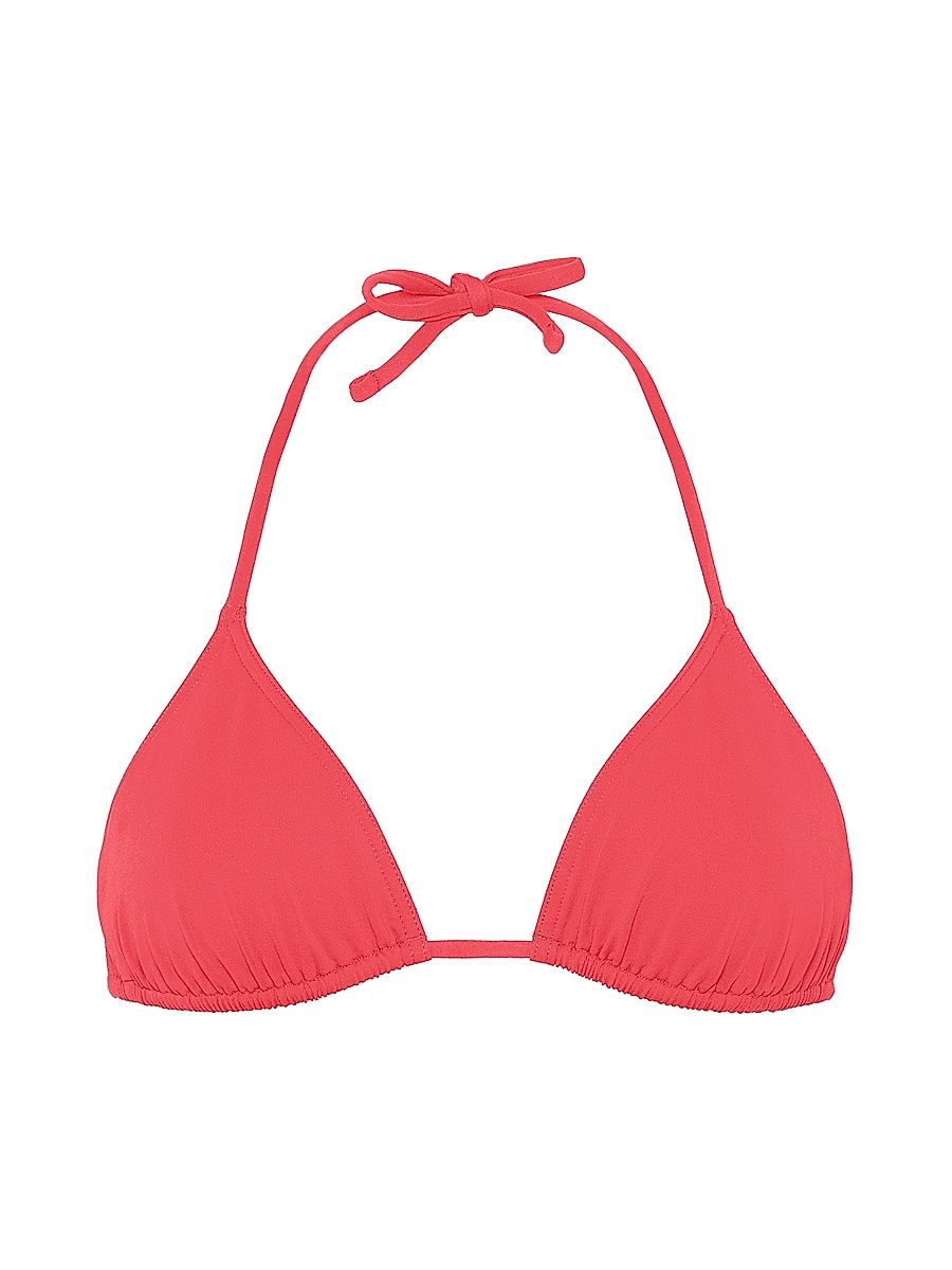 ERES Women's Mouna Triangle Bikini Top - Corail - Size 10