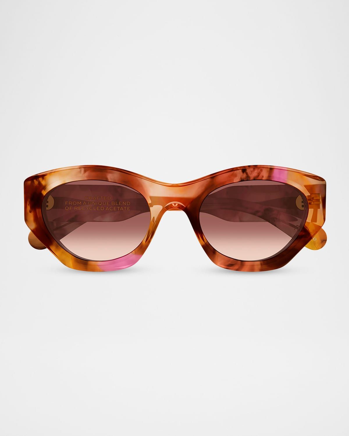 Gayia 53mm Acetate Cat-Eye Sunglasses