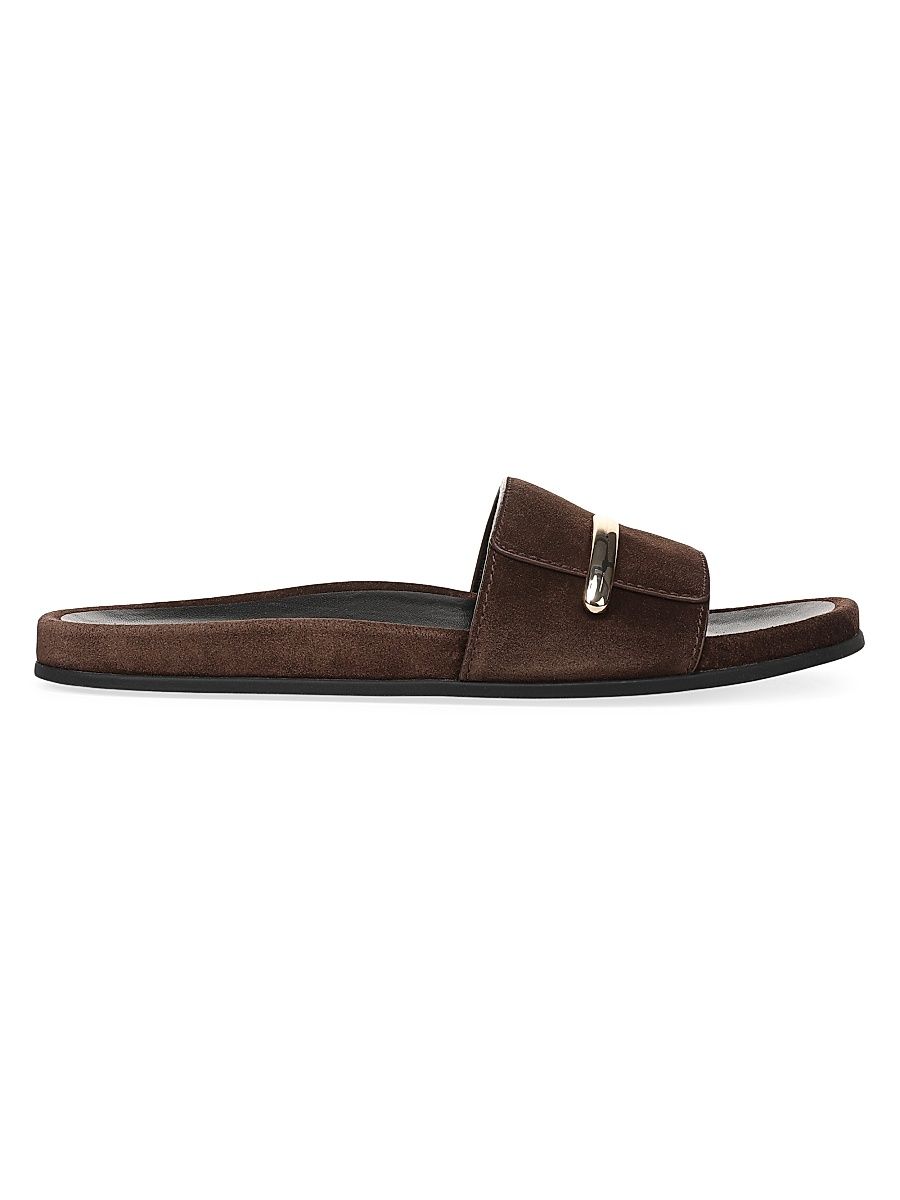 Women's Sadie Suede Sandals - Cacao Brown - Size 11
