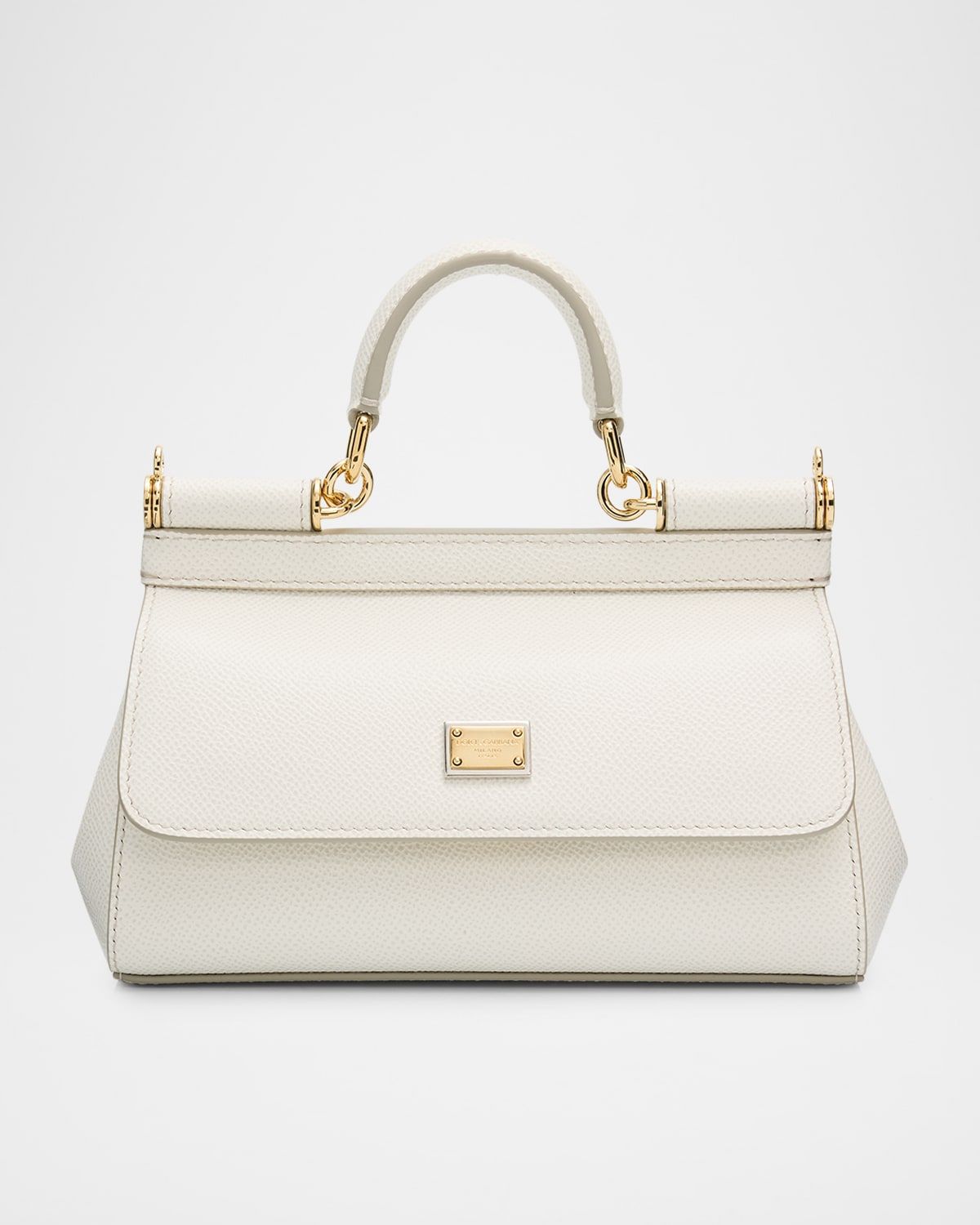 Medium Sicily Elongated Top-Handle Bag
