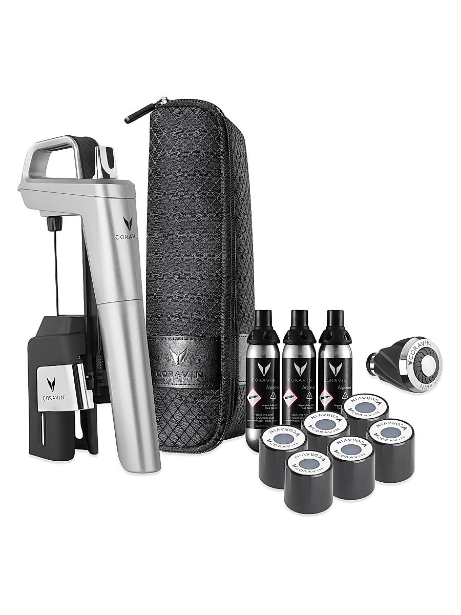 Model Six Timeless Wine Preservation System - Silver