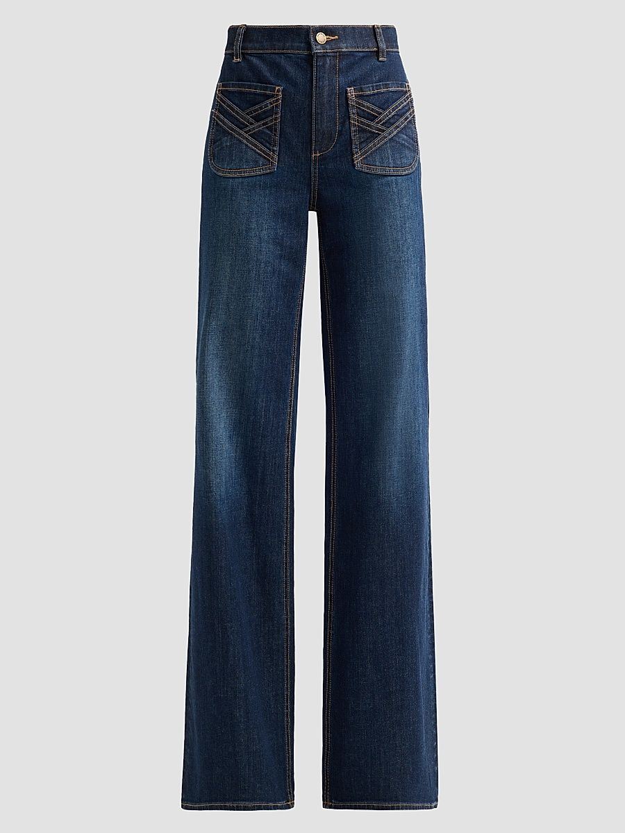 Women's Heidi Dark Rinse Flare Jeans - Dark Rinse - Size 24