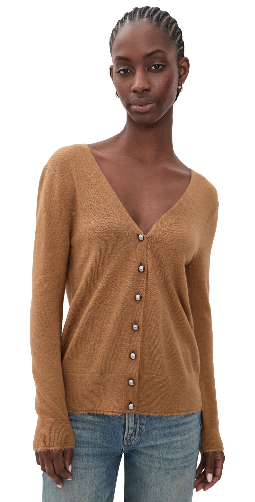RE/DONE Octavia Cardigan Desert S