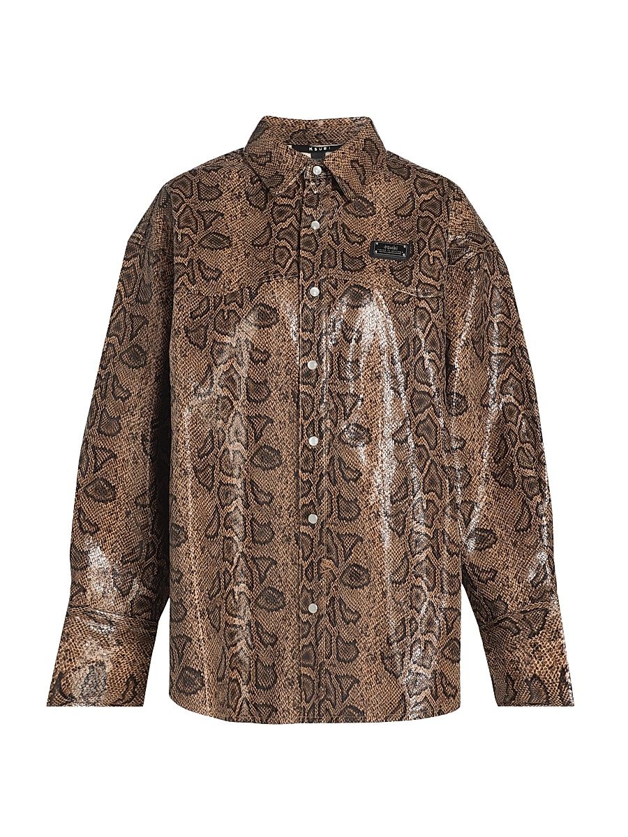 Women's New World Error Astra Snakebite Shirt - Assorted - Size Medium