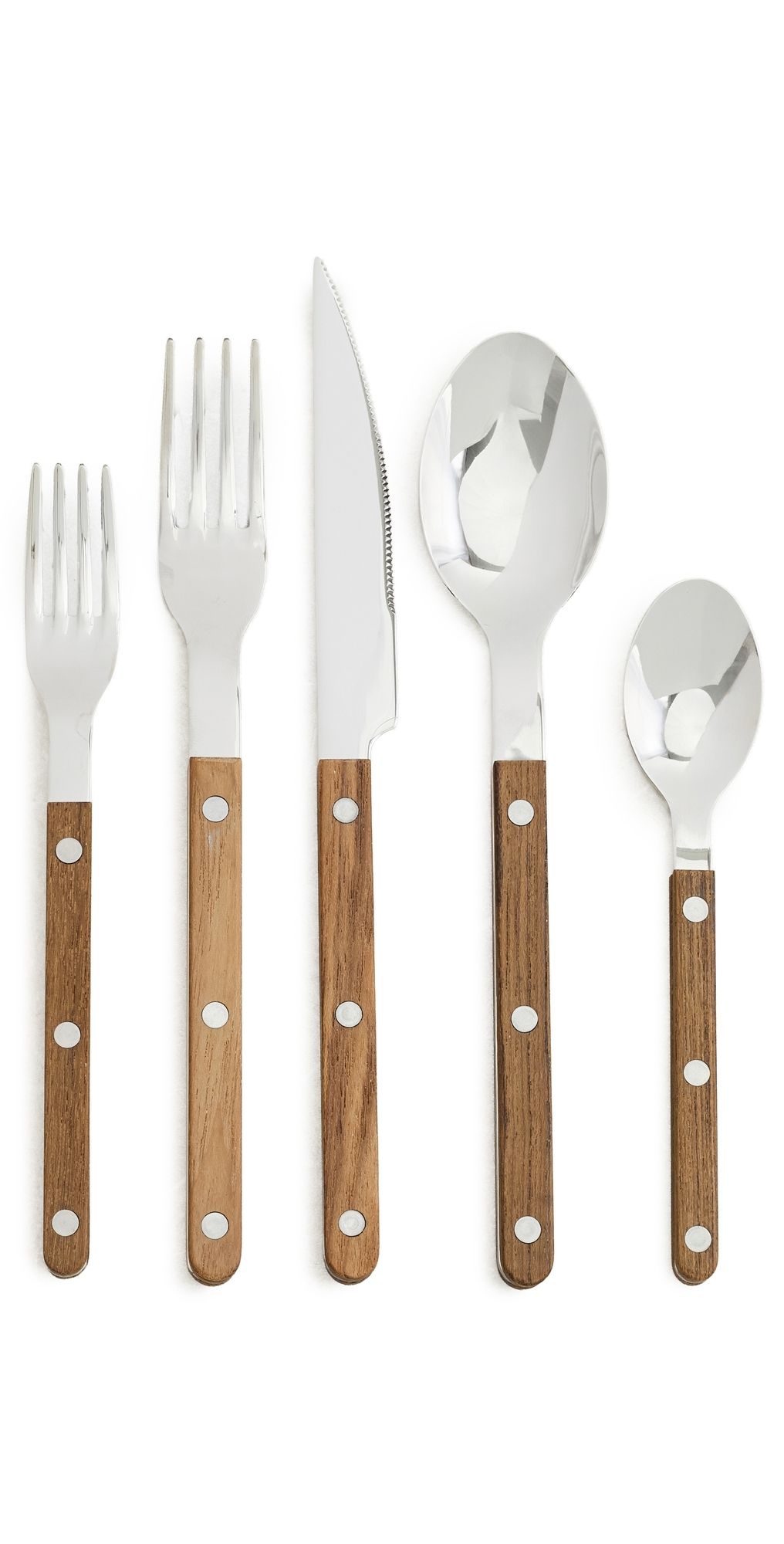 Sabre 5 Piece Place Setting Set Teak One Size