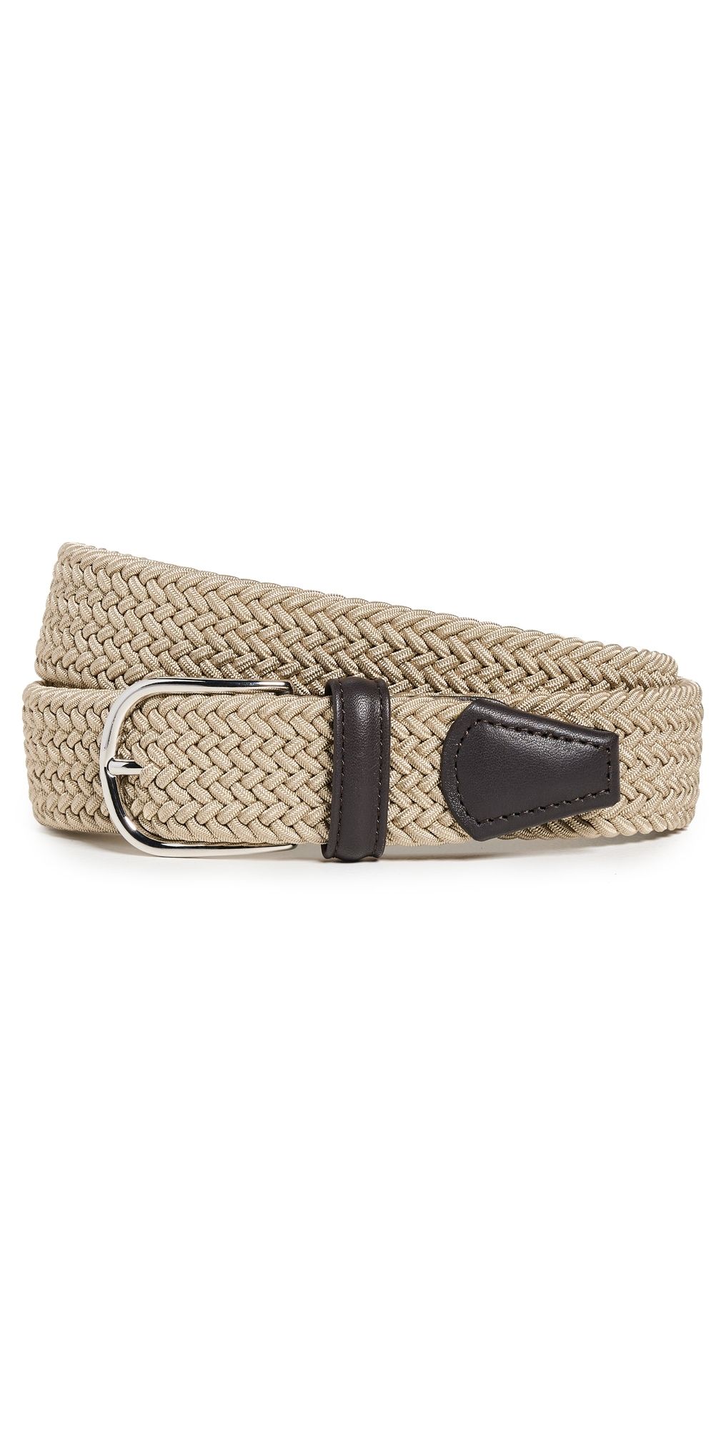 Anderson's Nylon Woven Belt Tan F5 36