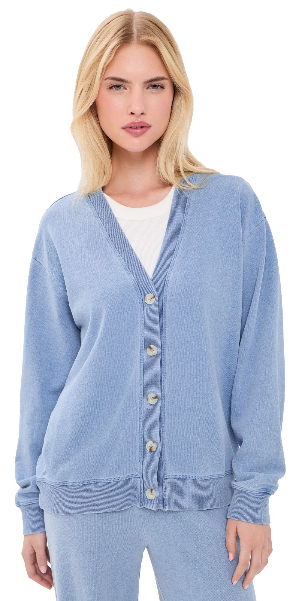 Z Supply Dazed End Cardigan SANTORINI INDIGO M