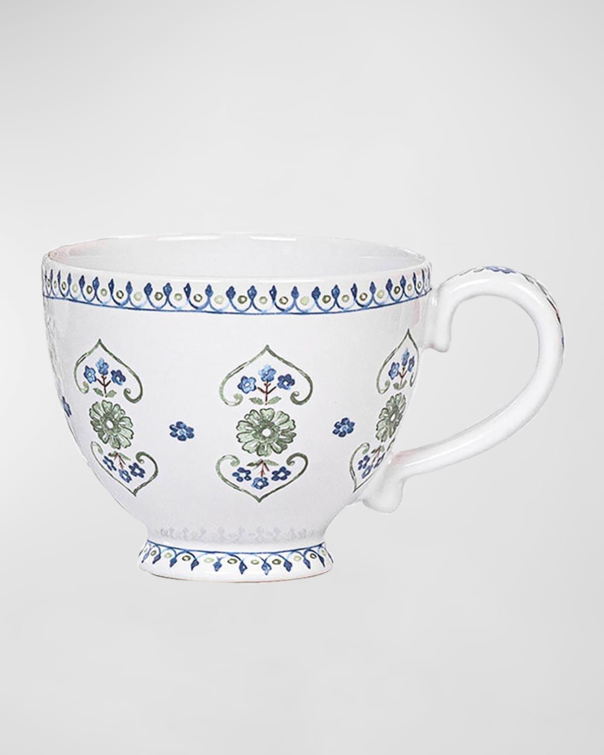Villa Seville Chambray Breakfast Cup