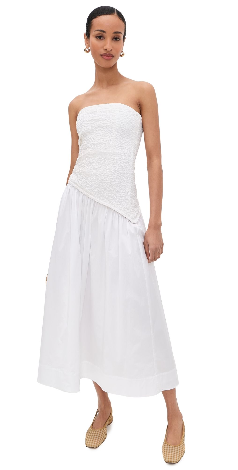 STAUD Nia Dress Black XL