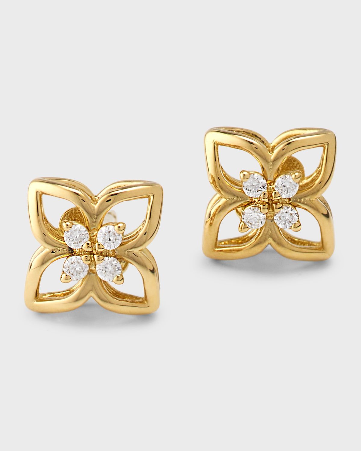 18K Petit Venetian Princess Stud Earrings
