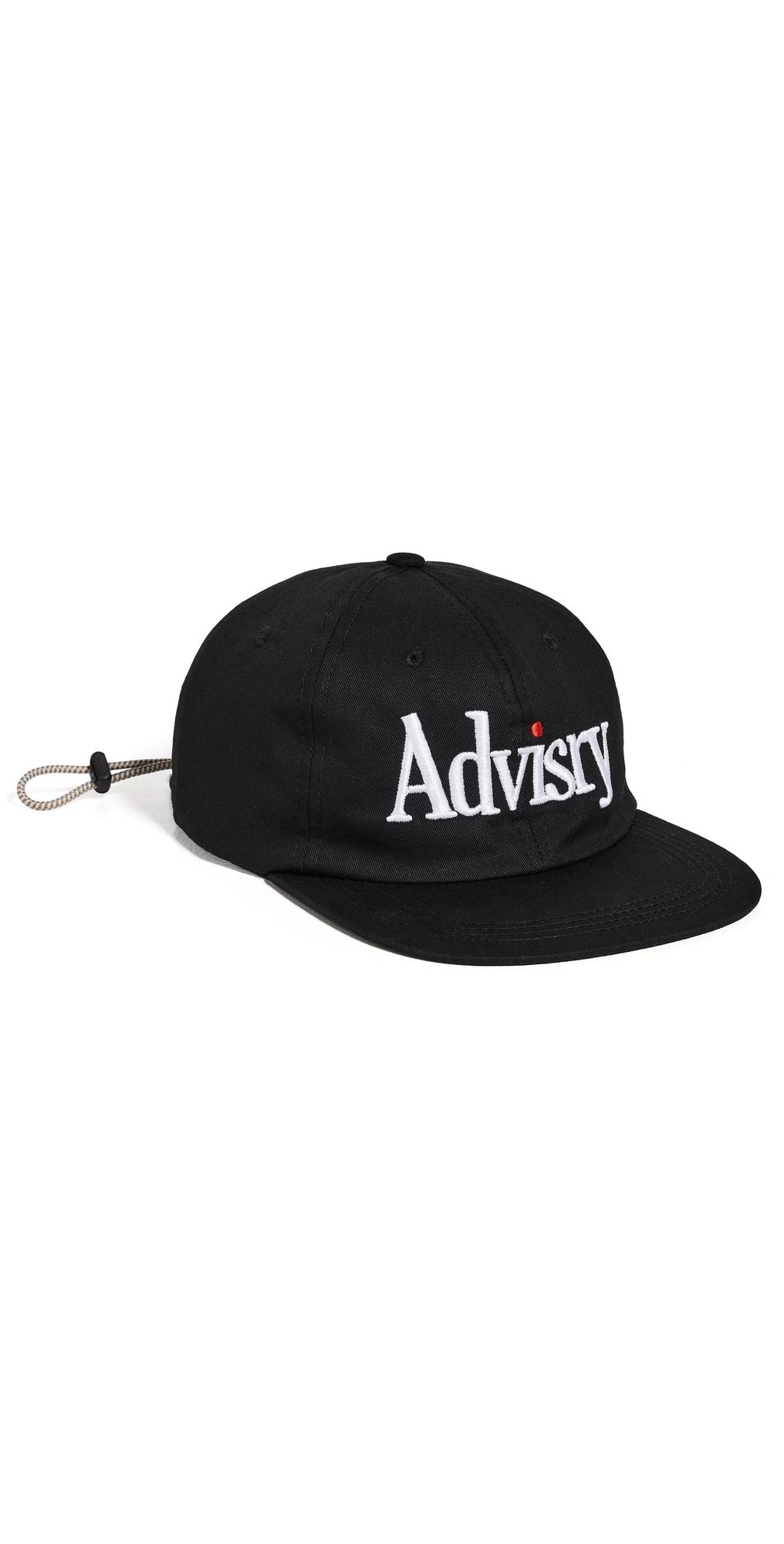 Advisry Dot Logo Cap Black One Size