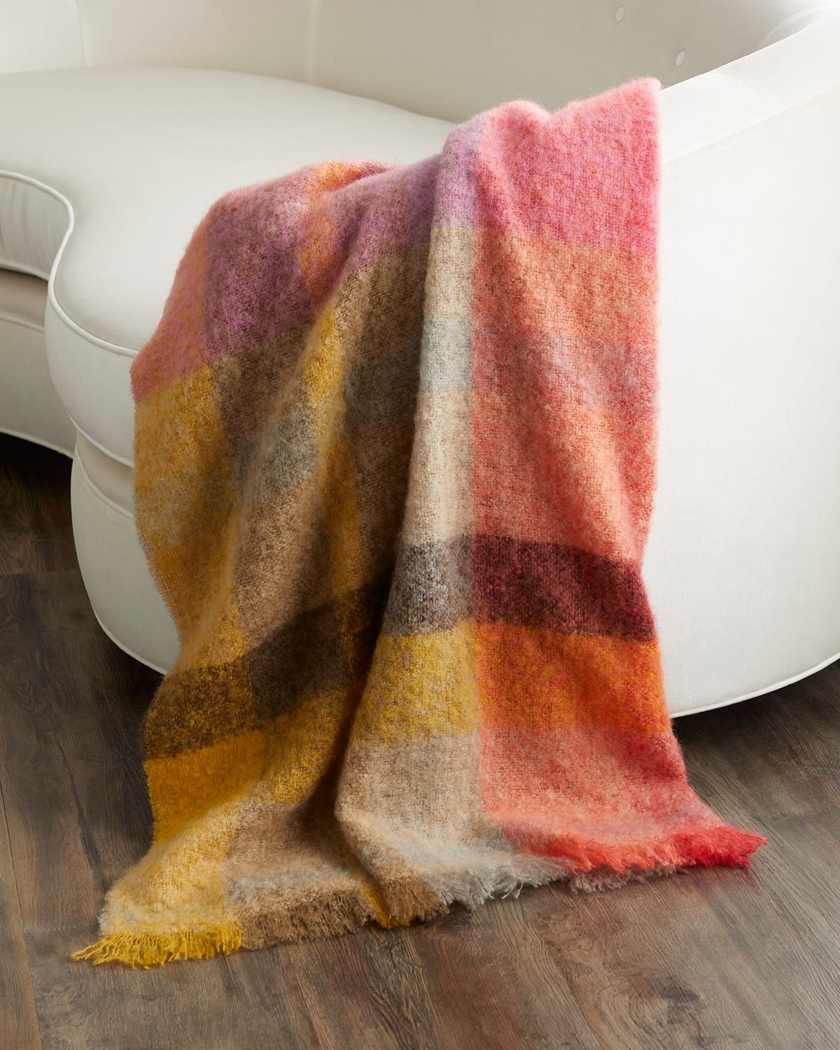 Fontaine Sepia Throw, 51" x 75"