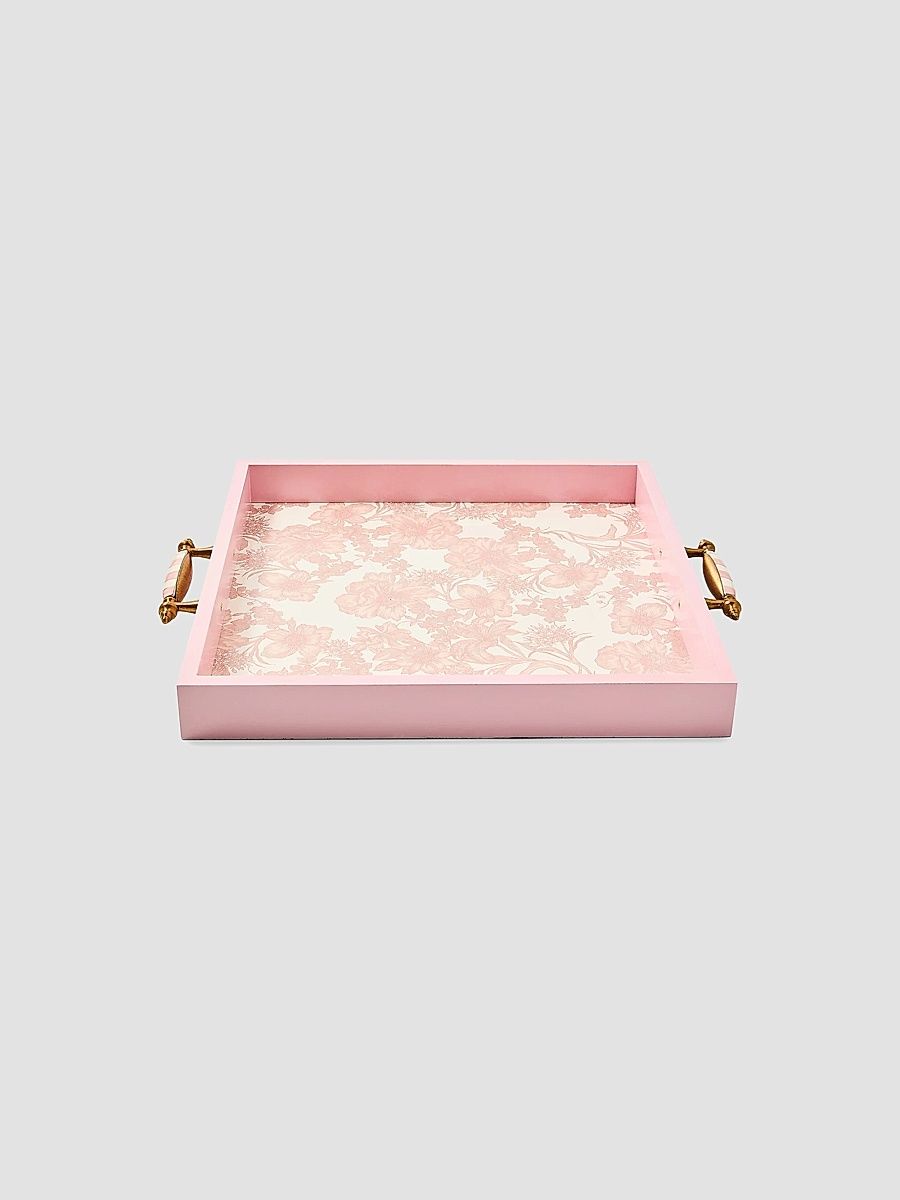 Rosy English Garden Serving Tray