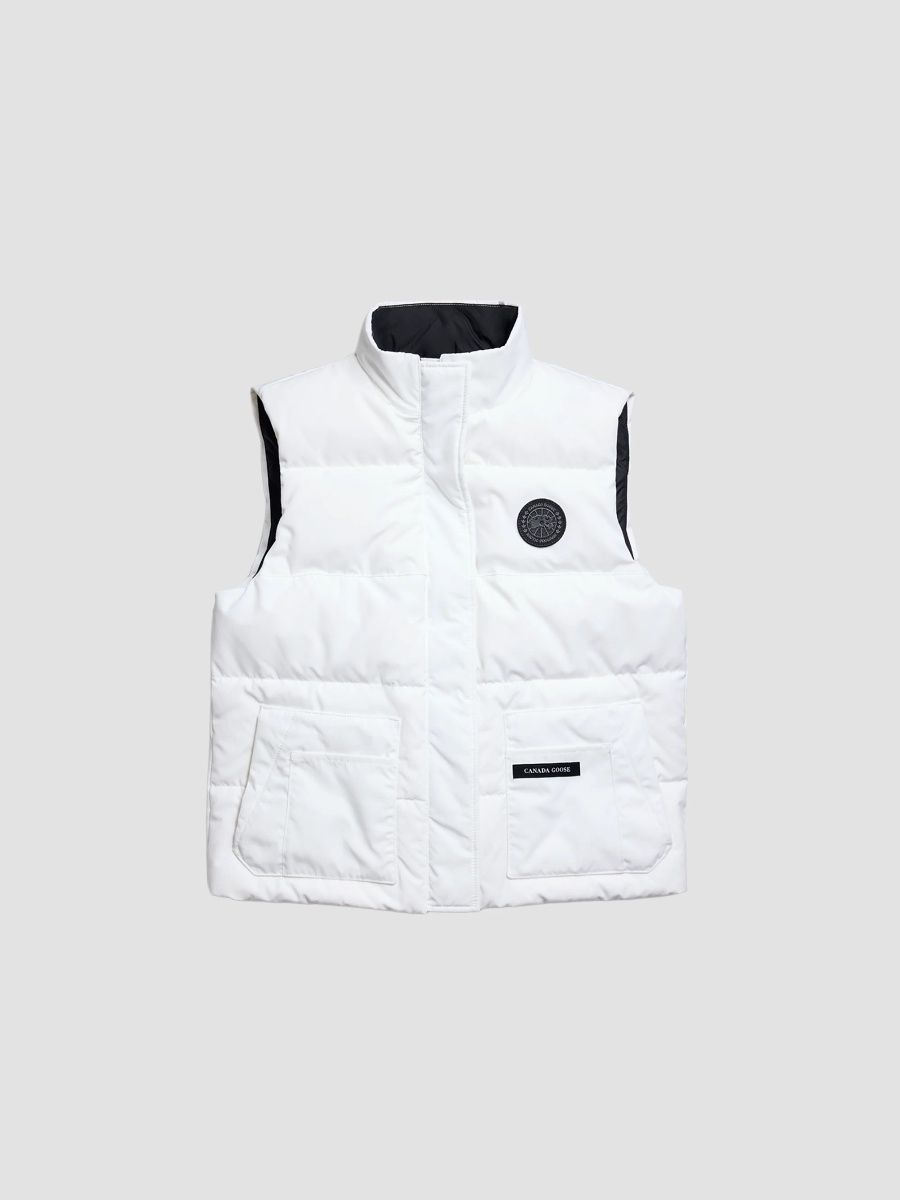 Canada Goose Women's Legacy Freestyle Down Vest - Lunar Frost Givre - Size XXS