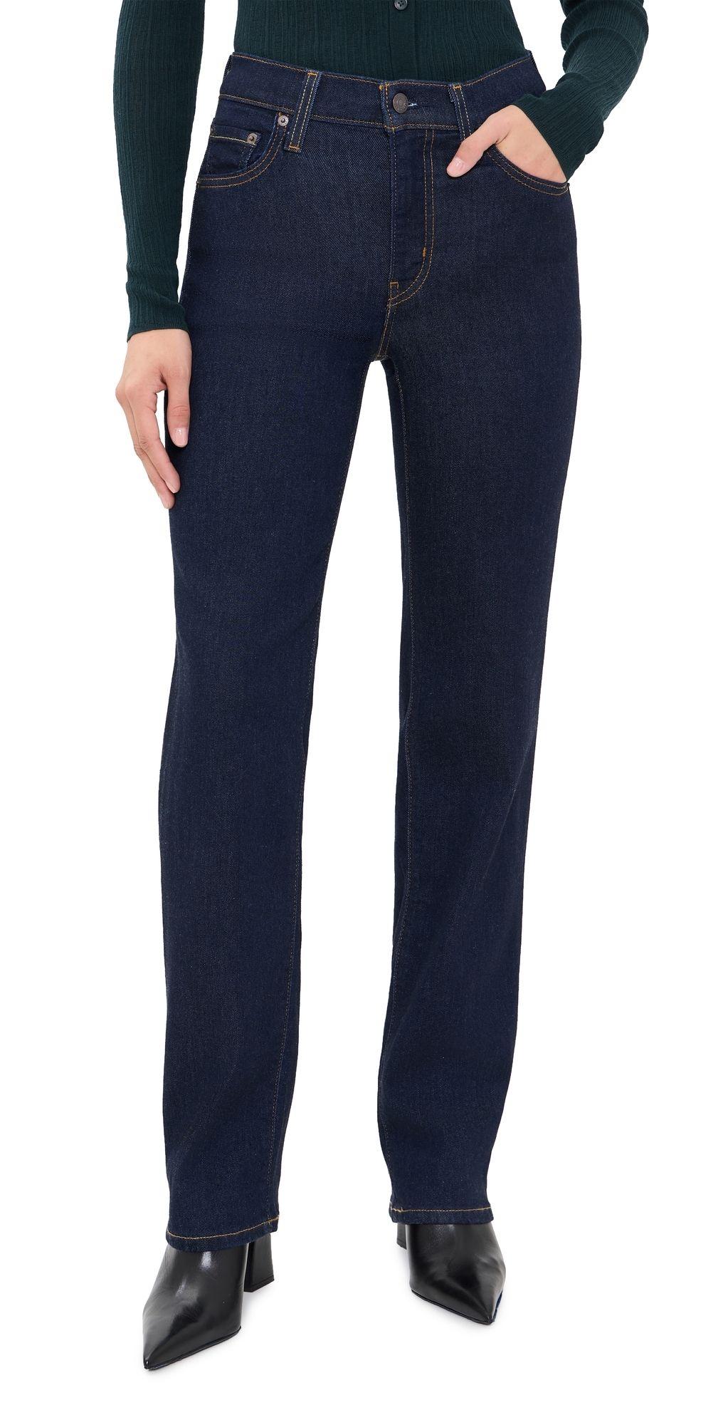 Levi's 723 Straight Jeans True Blue Rinse 32