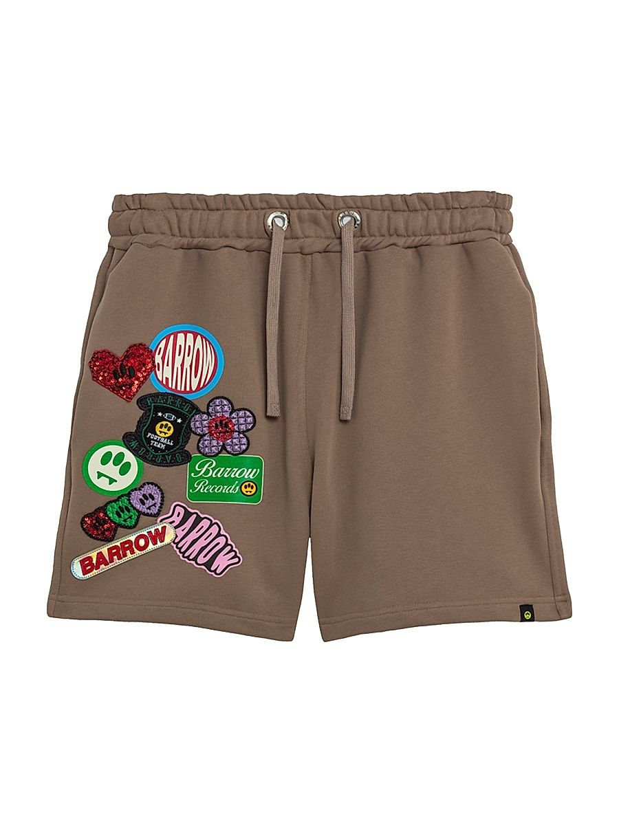 Men's Logo Embroidered Sweatshorts - Fango - Size XL