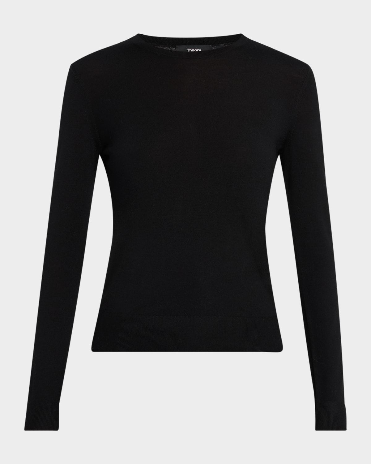 Regal Merino Wool Knit Crewneck Top