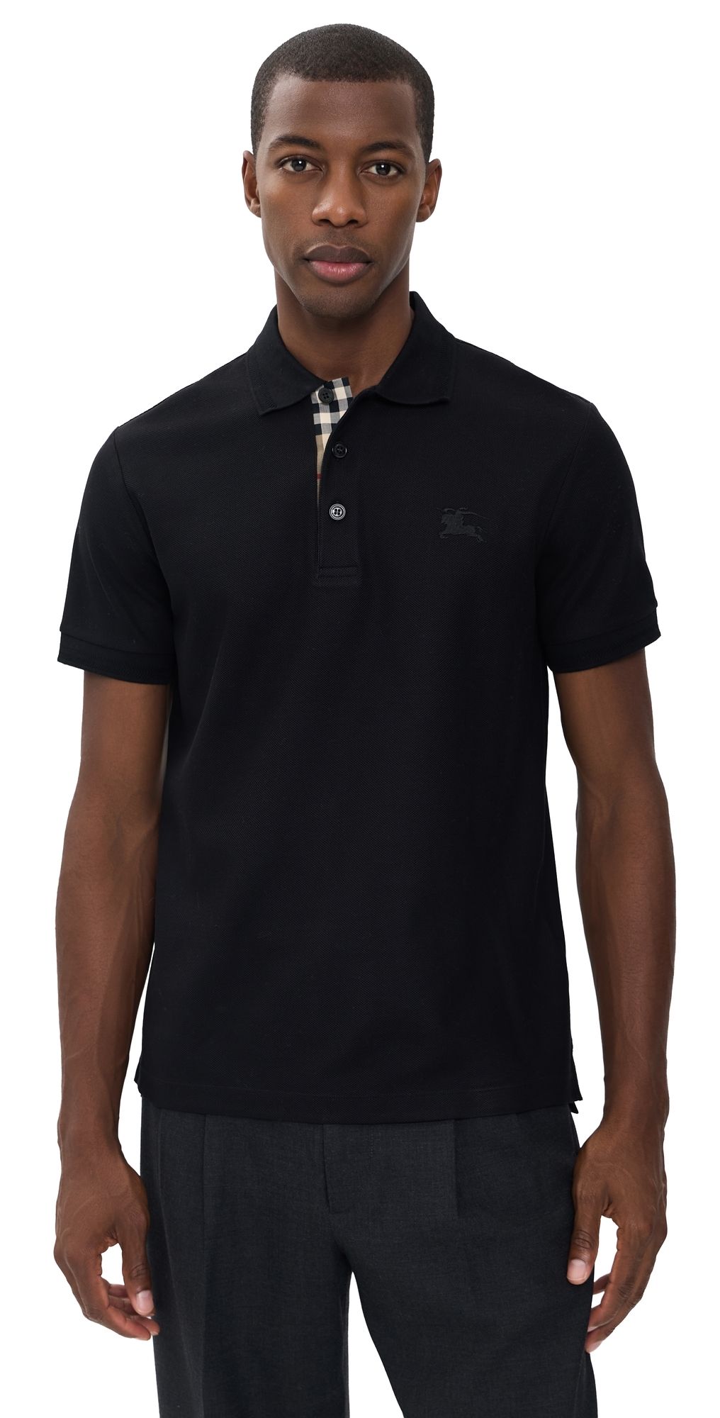 Burberry Eddie EKD Polo Black S