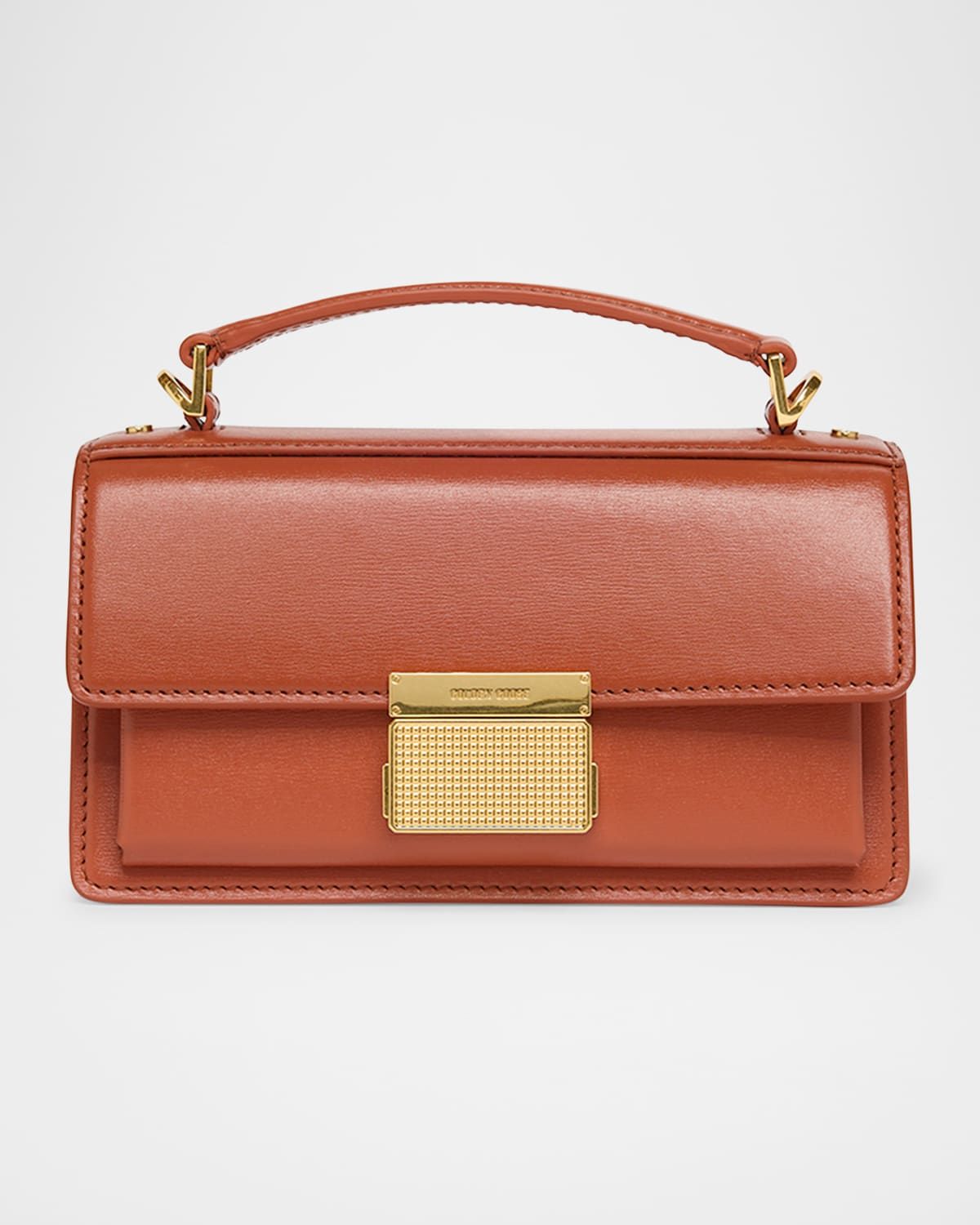 Venezia Small Flap Leather Crossbody Bag