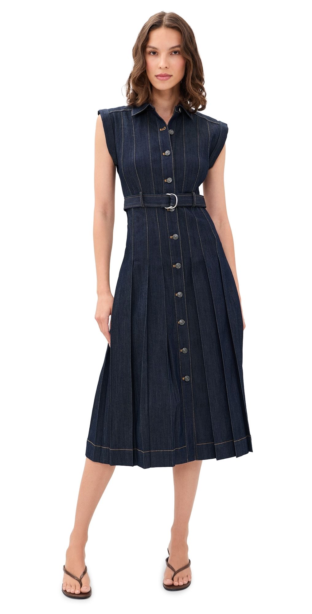 Cinq à Sept Karter Denim Dress INDIGO 12