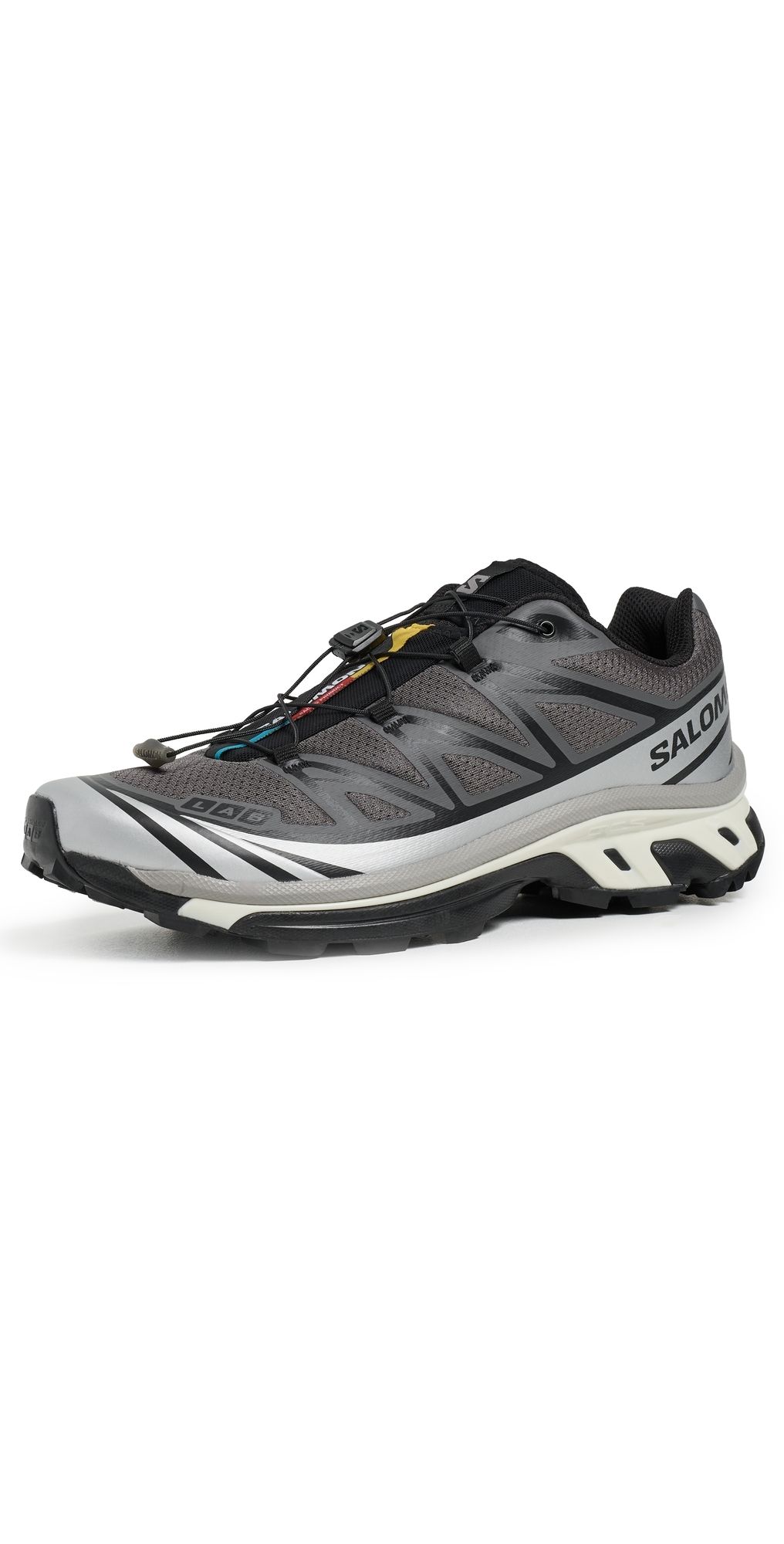 Salomon XT-6 Sneakers Castlerock/Silver/Vanilla Ice 7.5