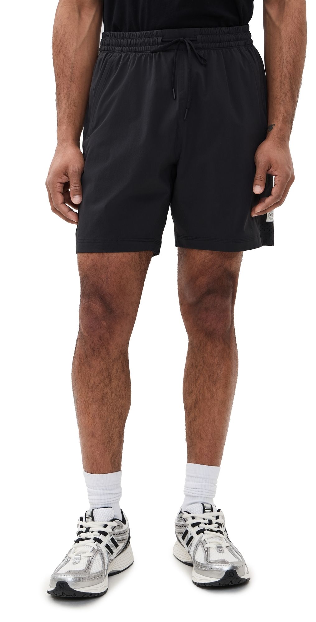 Reigning Champ Nylon Standard Training Shorts 7 Black XXL
