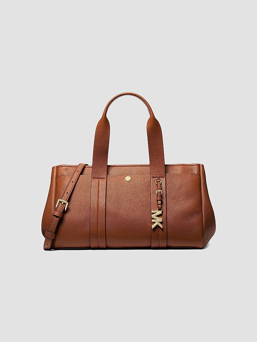 MICHAEL Michael Kors Women's Romee Leather Top Handle Bag - Brown