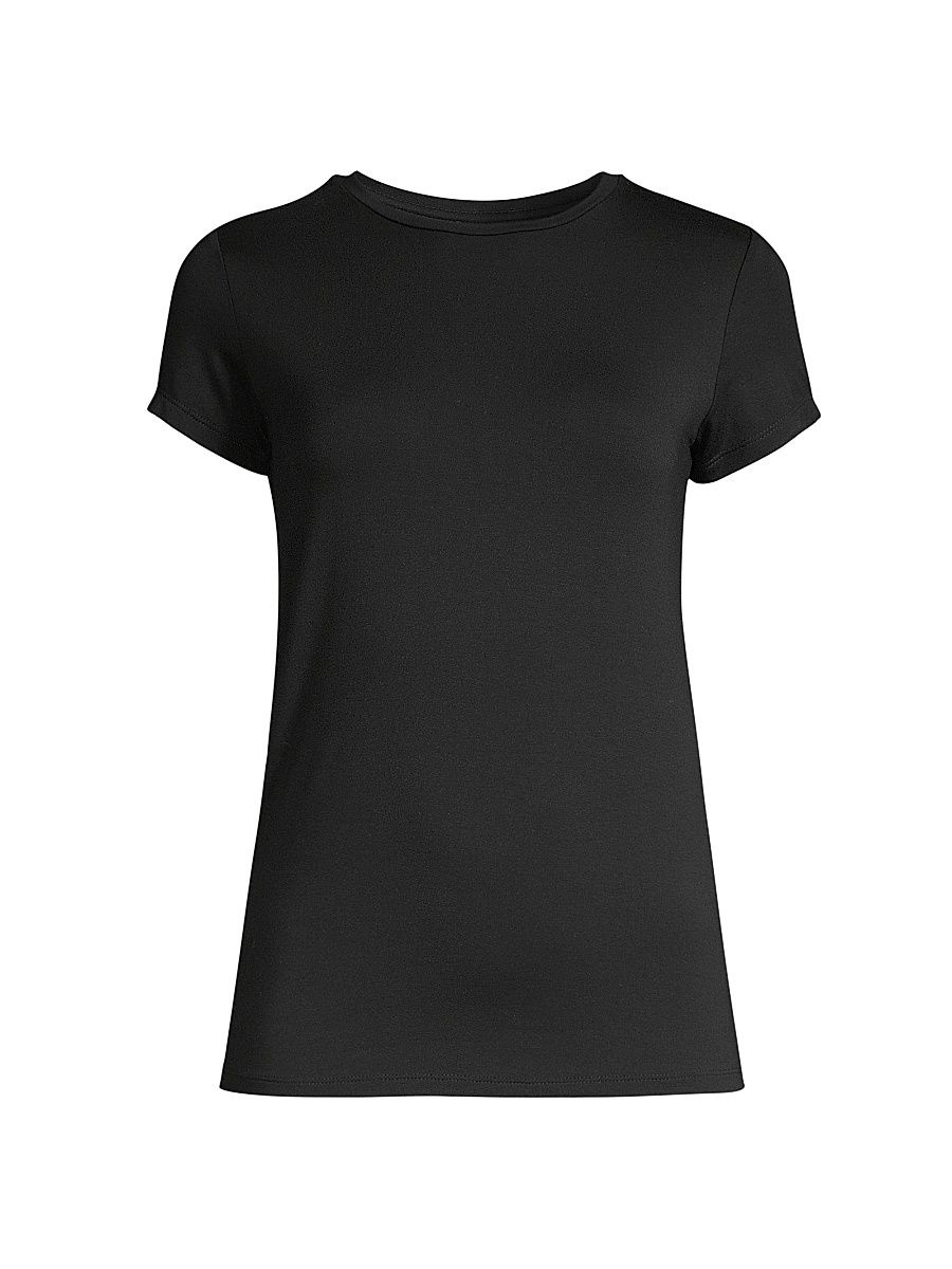 Women's Ressi Crewneck Tee - Black - Size Large