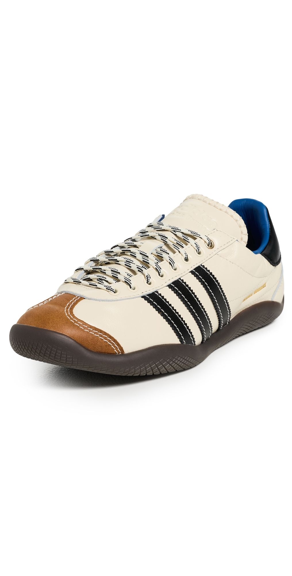 Adidas x Wales Bonner Karintha OG Sneakers wonder white/core black/blue M 10.5/ W 11.5
