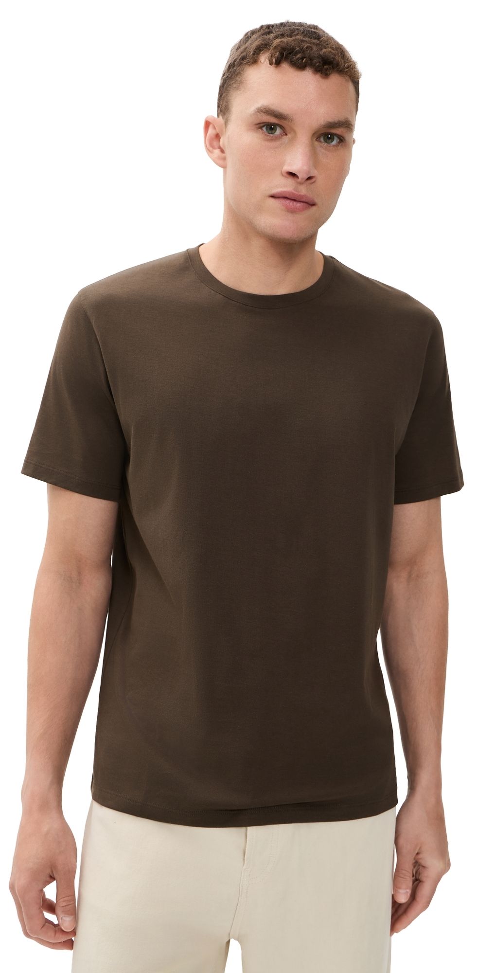 Theory Precise Tee Classic Brown XXL