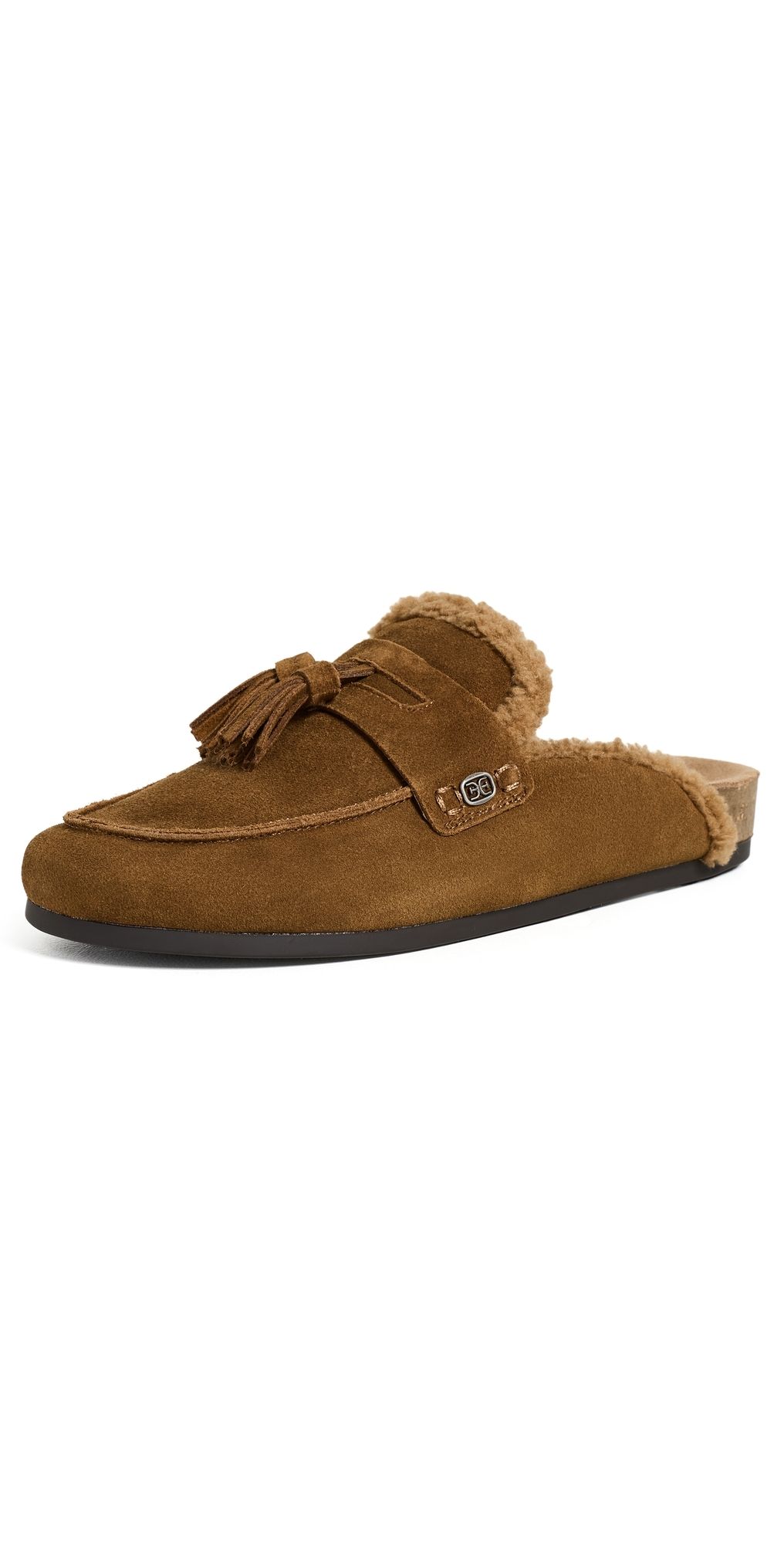 Sam Edelman Astrid Cozy 2 Mules Warm Nutmeg 6