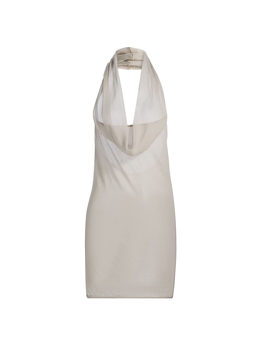 Women's Temple Sunburn Halter Top - Pearl - Size 2