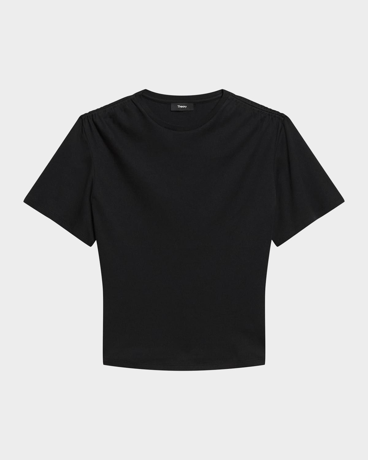 Gathered Shoulder Top