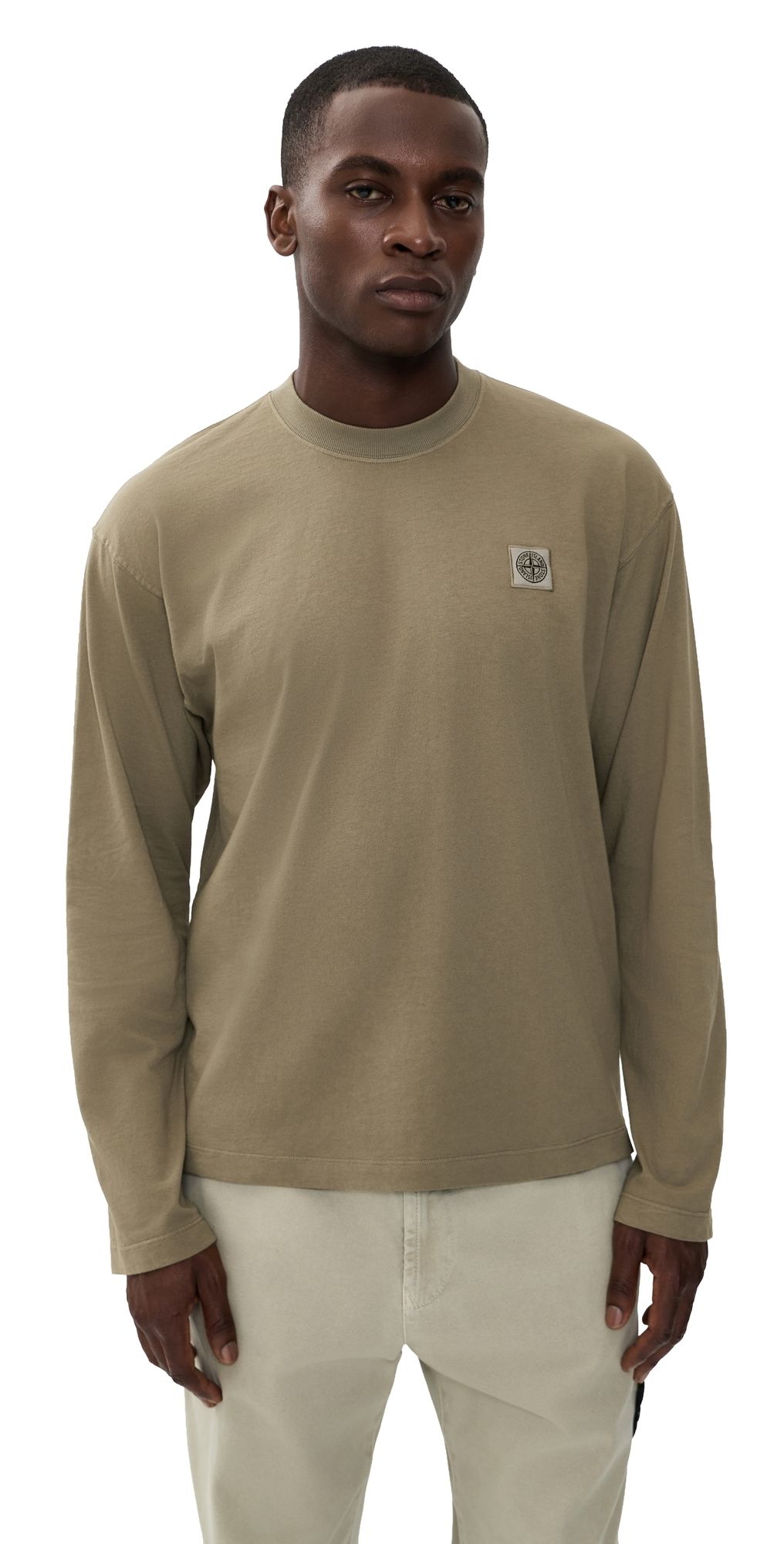 Stone Island Long Sleeve Tee Military Green XL