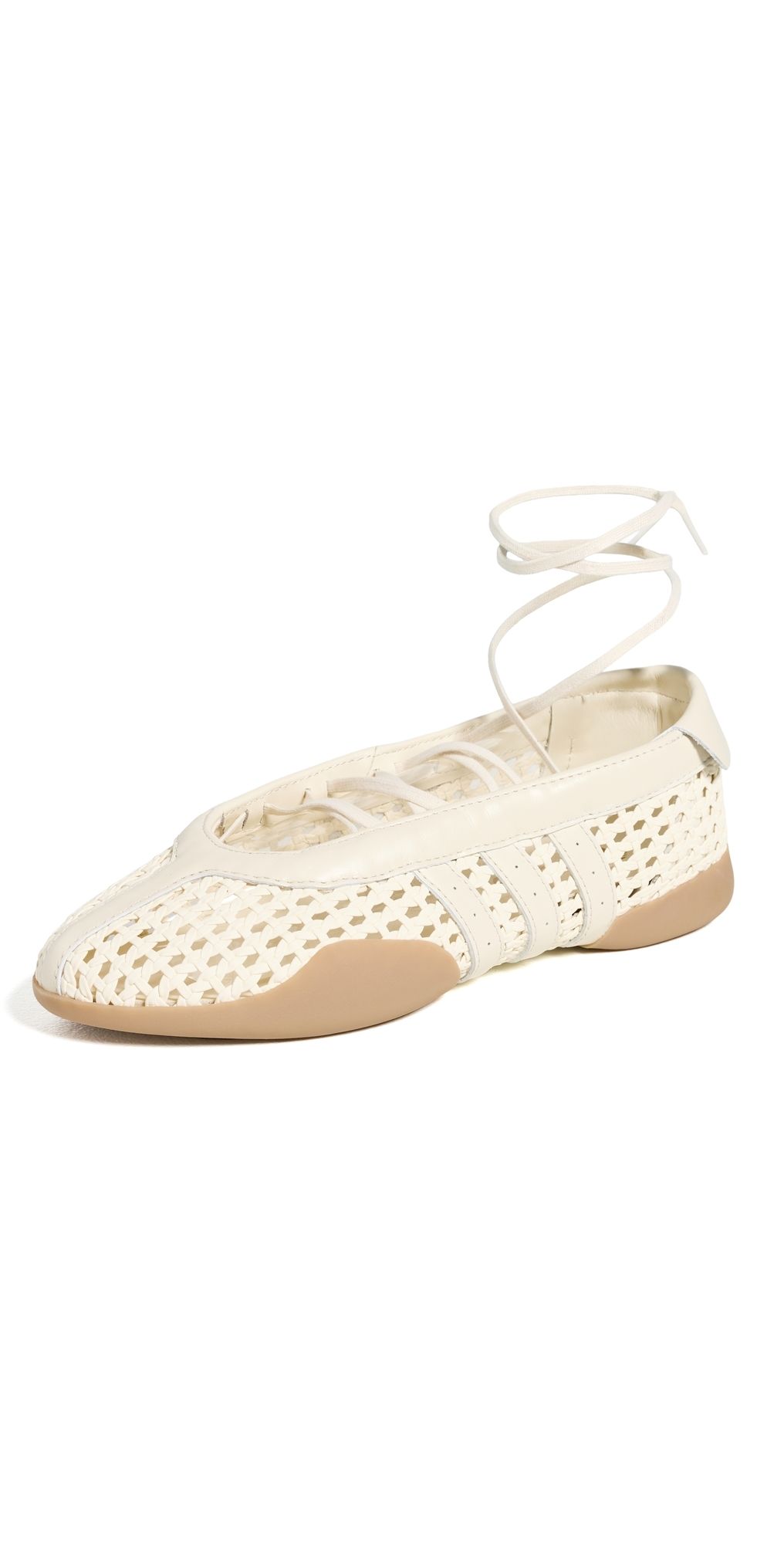 adidas Taekwondo Mei Ballet Shoes Cream White/Gum 4 11.5