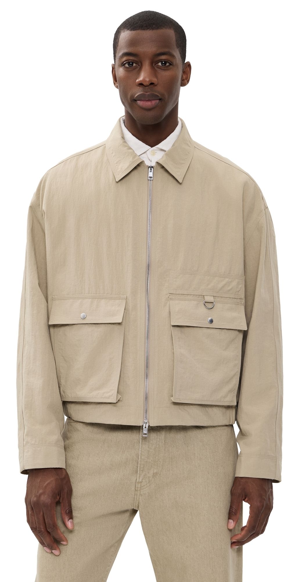 Maison Kitsuné Zipped Jacket Tea Leaf L