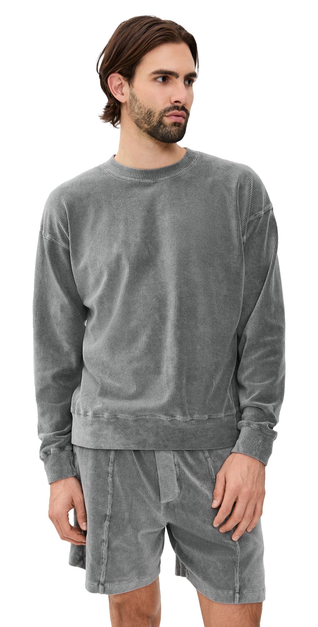 ASHER Julian Crew Neck Sweater Vintage Black M