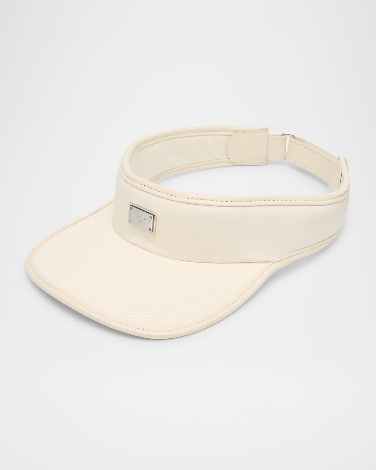 Men & apos;s Gabardine Logo Visor