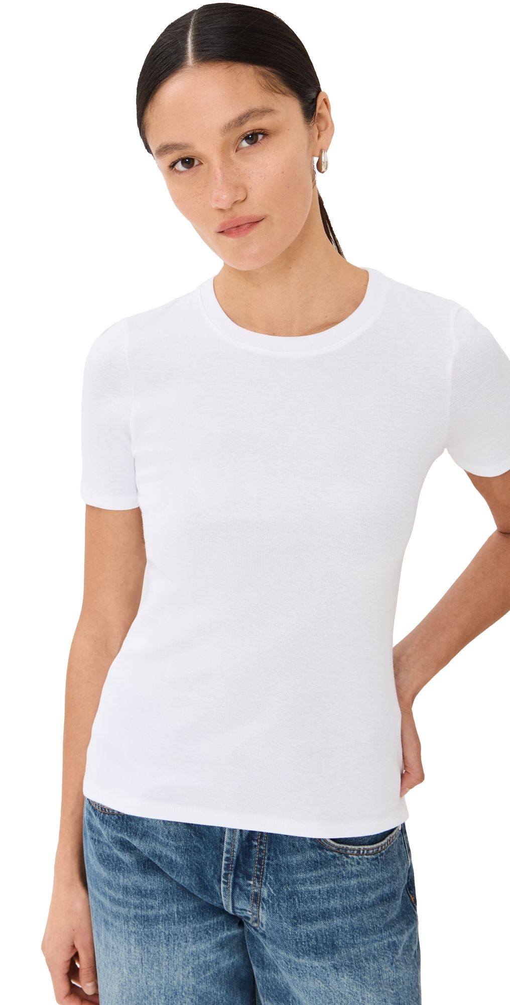 Nili Lotan Elin Tee White M
