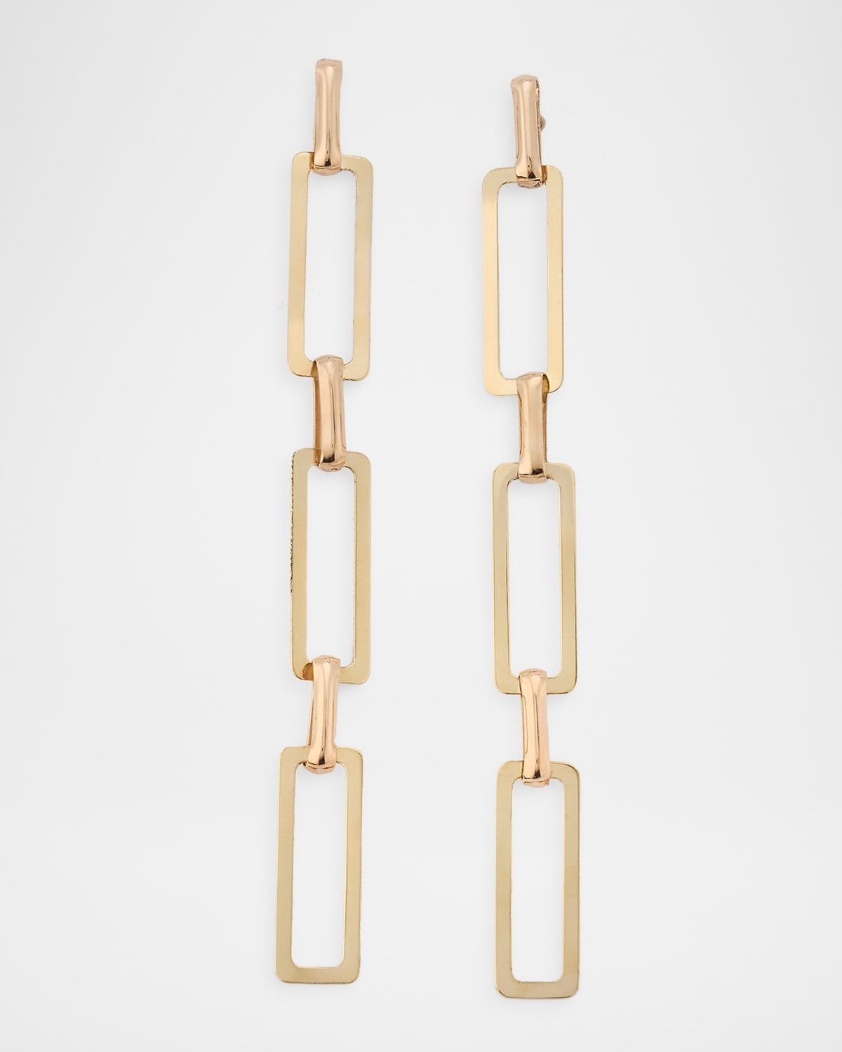Paperclip Linear Earrings
