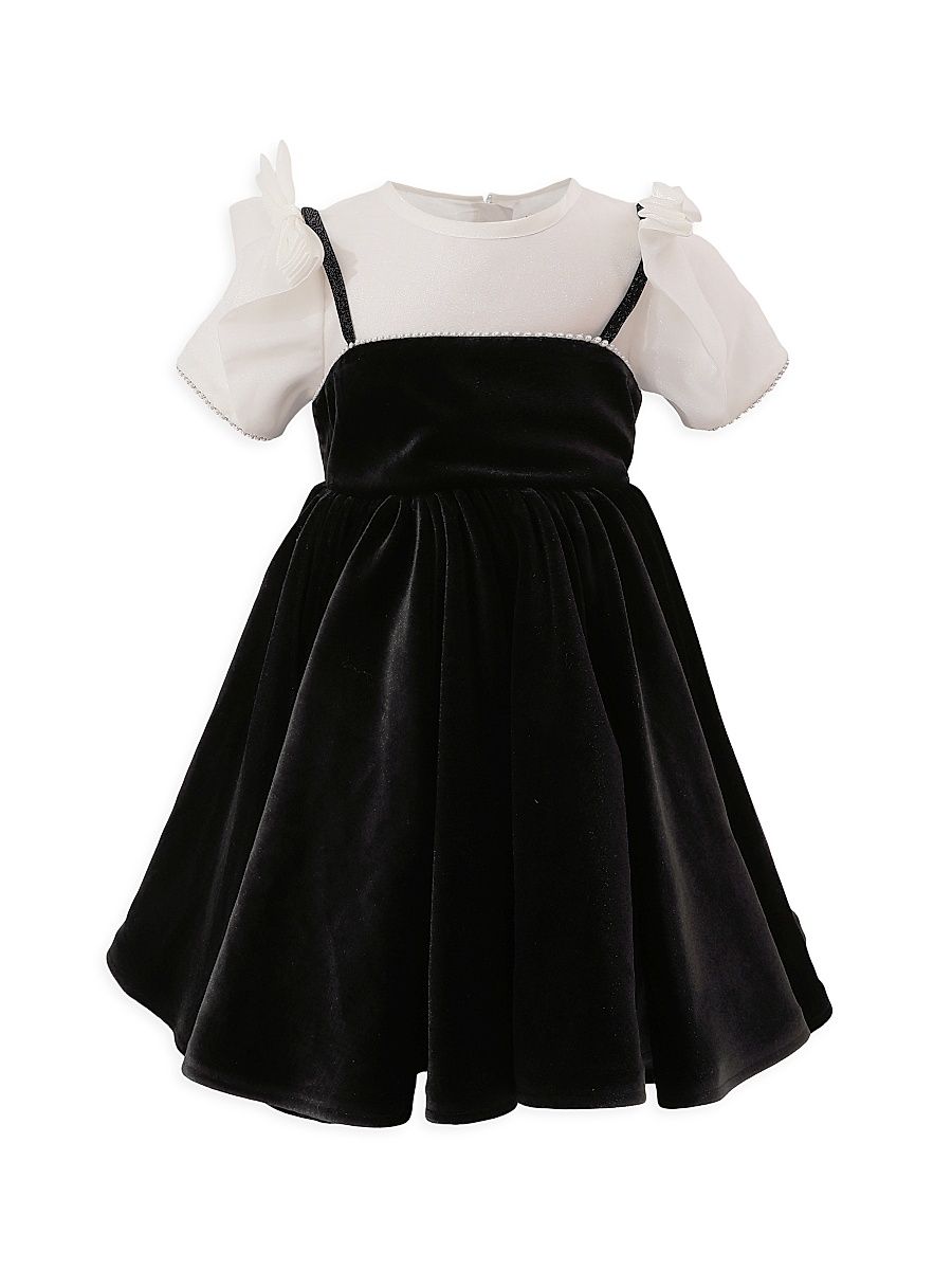 Baby Girl's & Little Girl's Crestella Dress - Black - Size 7