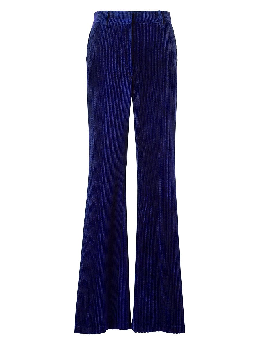Women's Celia Corduroy Boot-Cut Pants - Ultra Violet - Size 8
