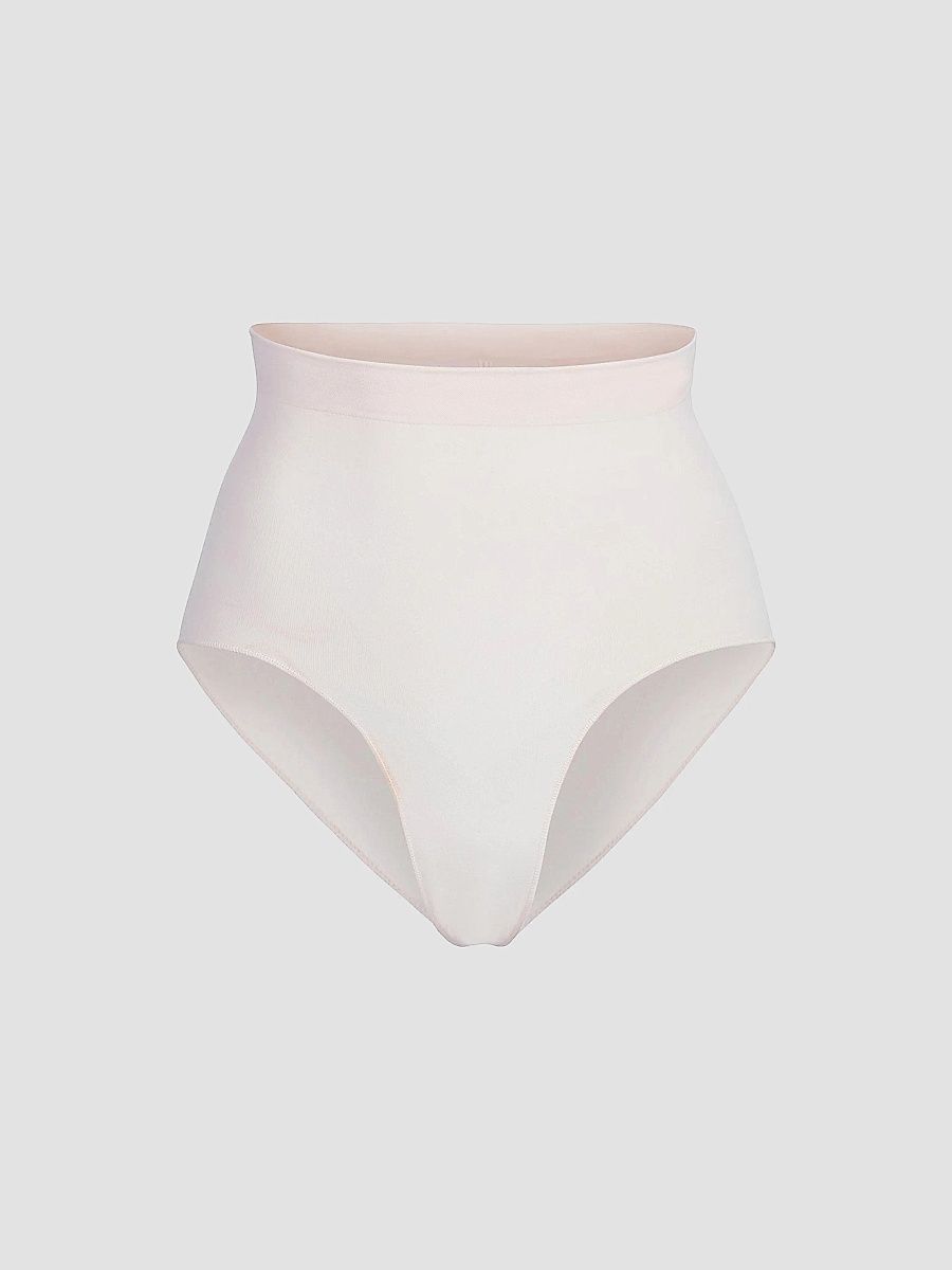 SKIMS Women's Seamless Sculpt Mid Waist Brief - Sienna - Size XXS